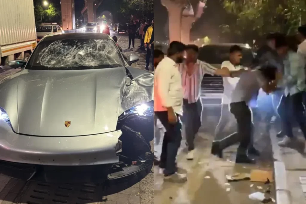 Porsche accident in Pune