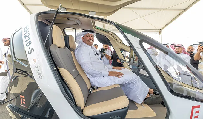 Saudi Arabia's Autonomous Air Taxi