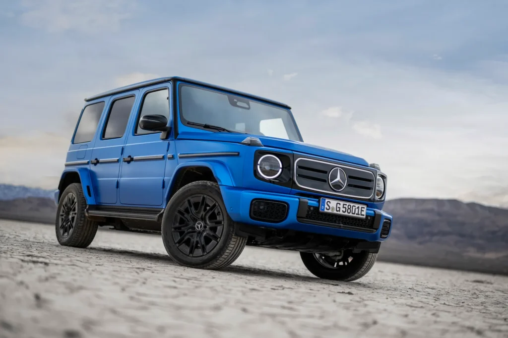 new all-electric Mercedes G-Class 