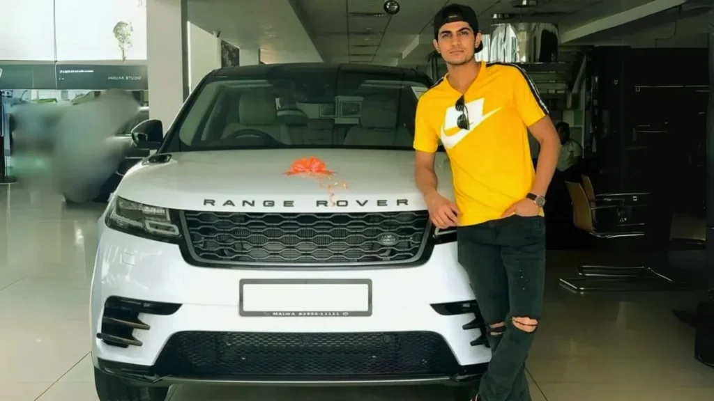 Shubman Gill's Range Rover Velar