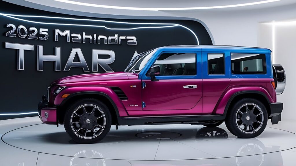 Mahindra’s 2025 Showstoppers: Mahindra XUV 4XO,Thar Facelift, and Mahindra BE 07