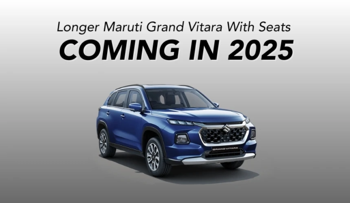 Maruti Grand Vitara 7 Seater Price, Launch Date, Features, and More