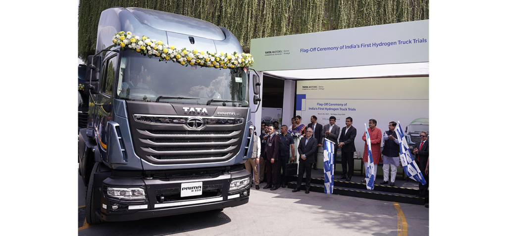 Tata Motors Begins Hydrogen Truck Trials in India
